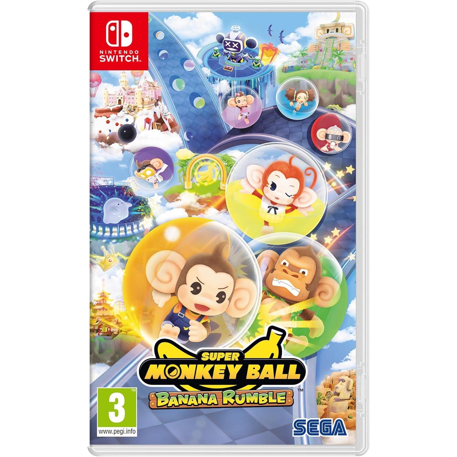 Super Monkey Ball Banana Rumble Juego para Consola Nintendo Switch