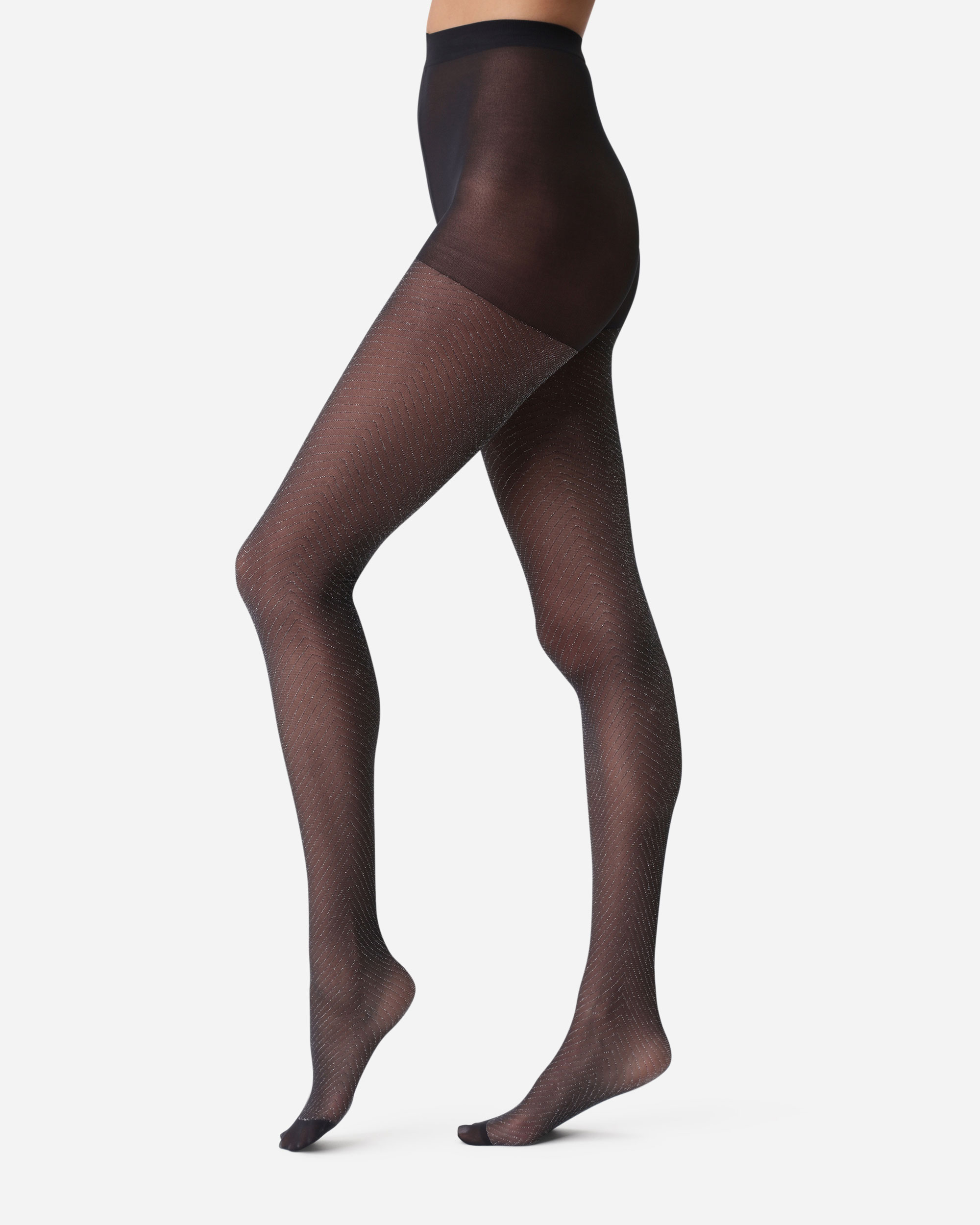Pantis diseño brillante glitter 40D