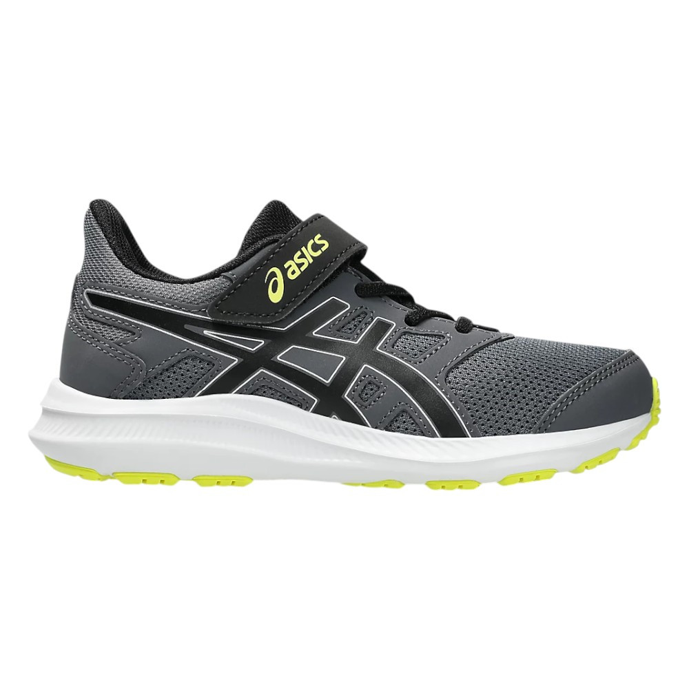 Zapatillas Asics Jolt 4 Ps Gris Negro 1014A299-020 Running Niño Niña