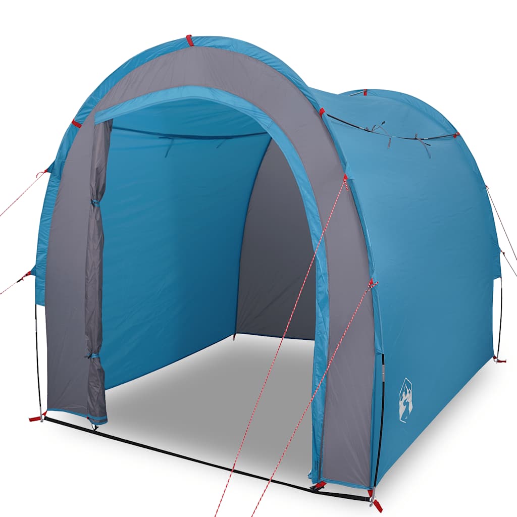 vidaXL Tienda de Almacenamiento Impermeable Carpa de Campaña Refugio Color Azul,  Gris y naranja,  Verde y mas