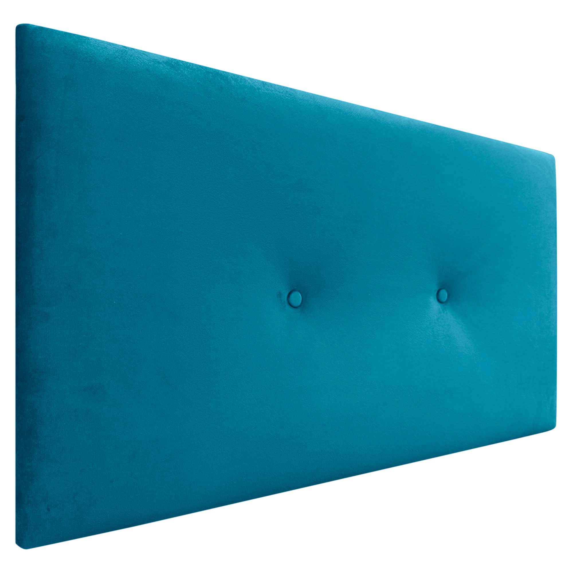 DHOME Cabecero en Terciopelo Liso con Botones Alta Gama Moderno con 4cm Grosor