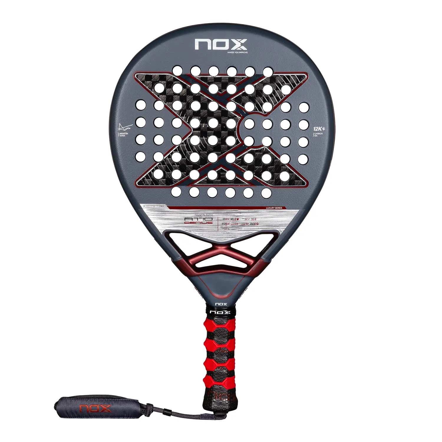 Pala de Pádel Nox At10 Genius 12k By Agustin Tapia 2025