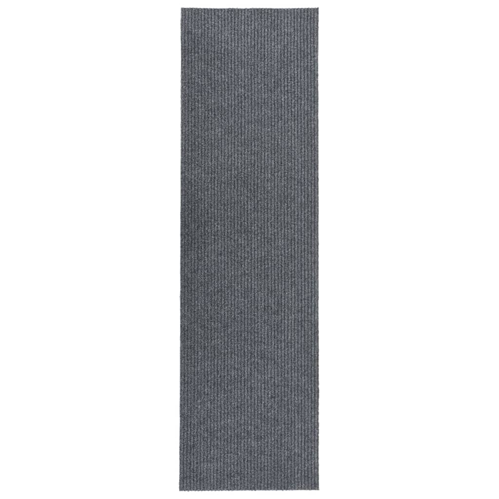 Vidaxl Alfombra de Piso para Pasillo Atrapa Suciedad 100x400 Cm - Color Antracita