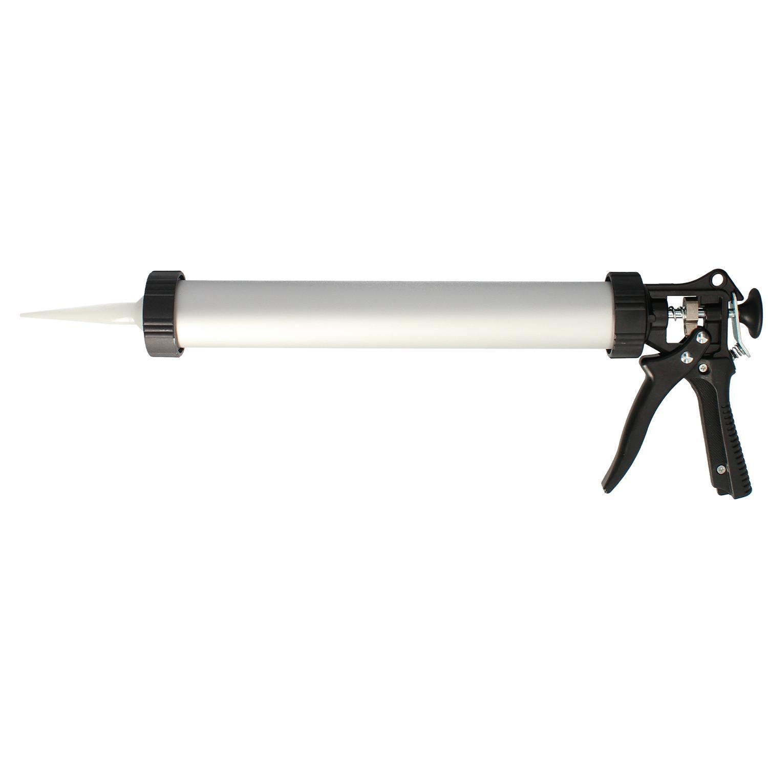 Pistola aluminio / acero para aplicar mortero capacidad 660 cc.