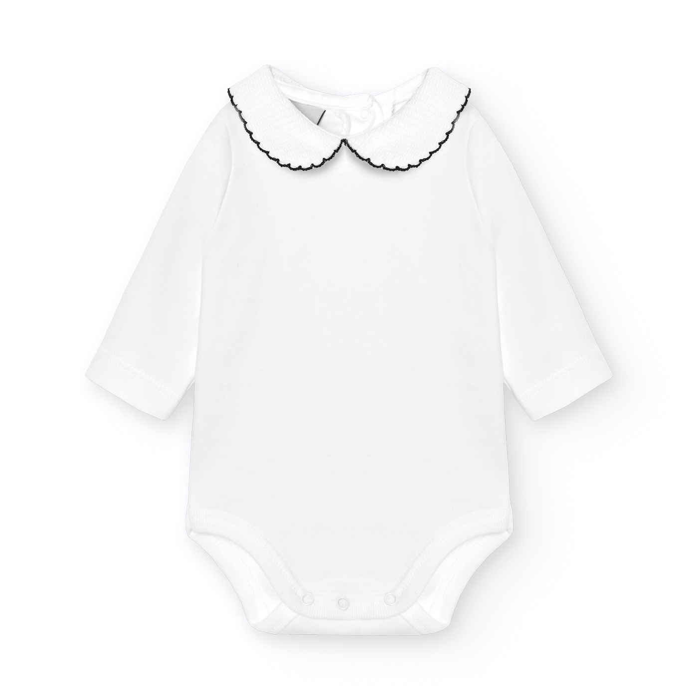 Basicos Babidu pack de 2 bodys cuello polo pique