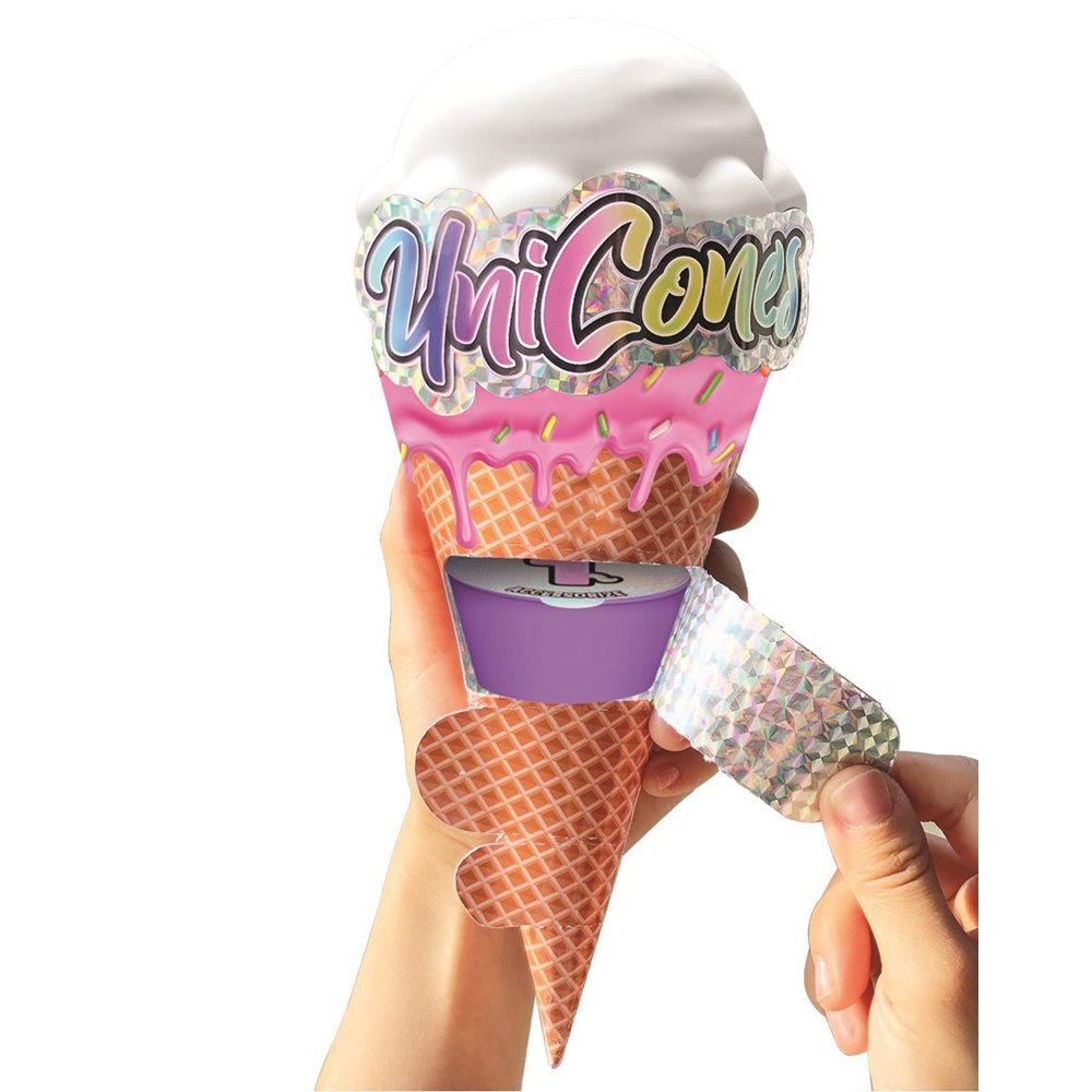 Helado asomborso Ice Surprise Unicorns. Con 12 Unicornios Y Accesorios asomborso En Su Interior (Bizak 64261234)