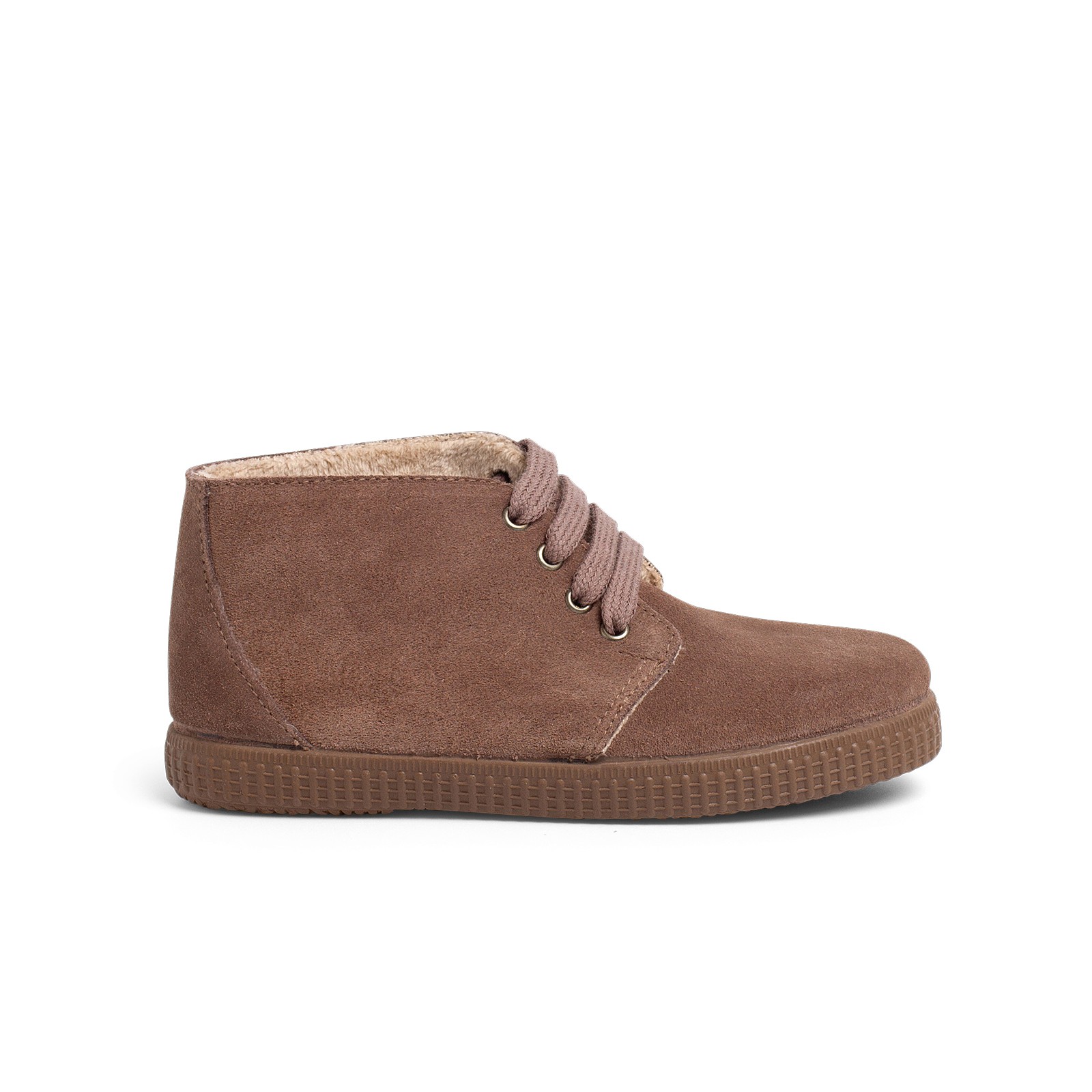 Pisamonas Botas De Pelo Interior Con Cordones
