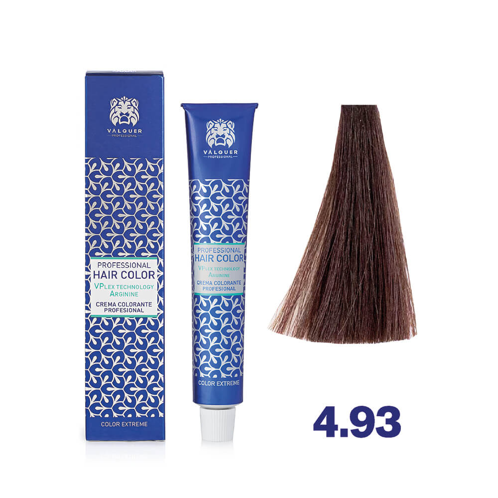 Valquer Laboratorios Pack de 3 Tintes Capilares Permanentes Vplex Chocolate Intenso 60ml x 3uds