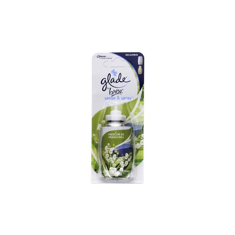 Glade Glade by Brise Sense & Spray de SC Johnson, Recambio Ambientador  Automático Aroma Vainilla