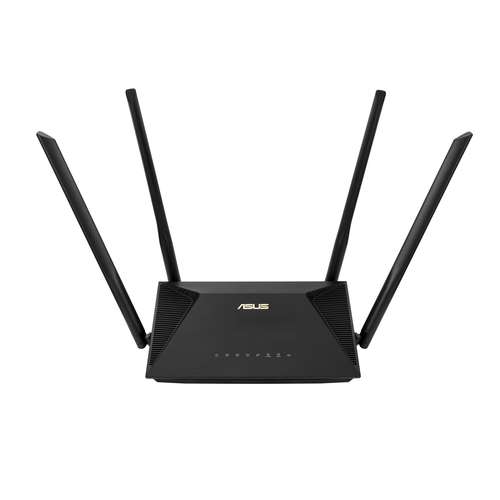 ASUS RT-AX53U - Doble banda (2,4 GHz / 5 GHz) - Gigabit Ethernet - Negro