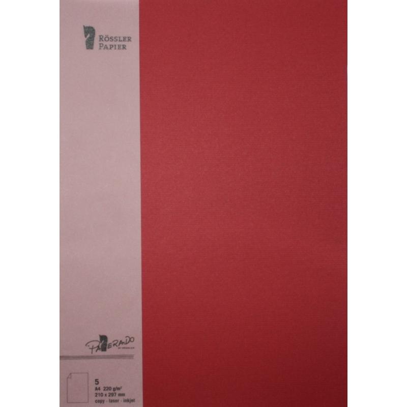 Paperado – Sobre (A4, rosso (5 unidades)