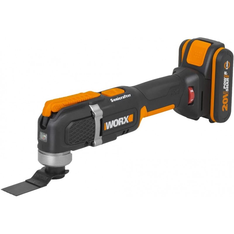 WORX WX696 SONICRAFTER - Máquina multifunción con 1BAT 20V+CARGADOR - Envío desde España 24H -