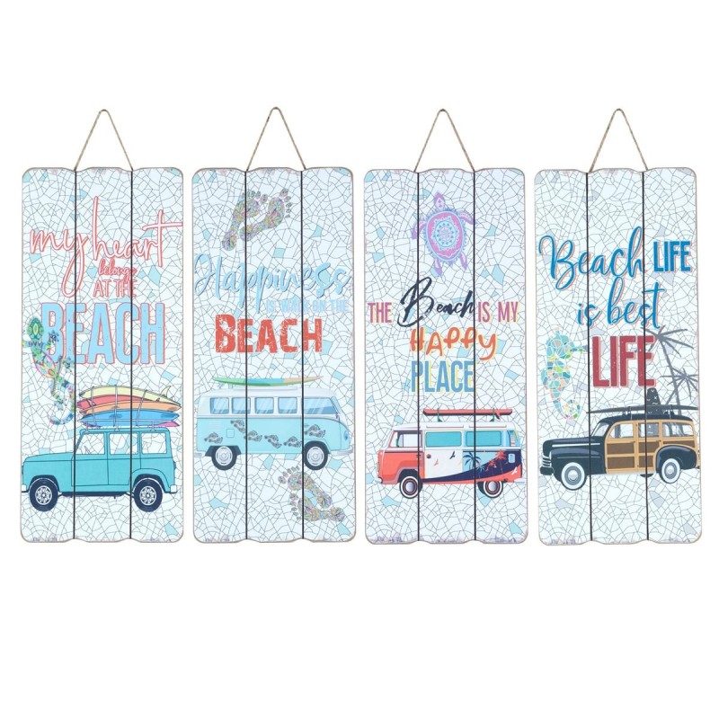 SIGNES GRIMALT Placa Pared Surf Colección Decor And Go - 4 Unidades Multicolor