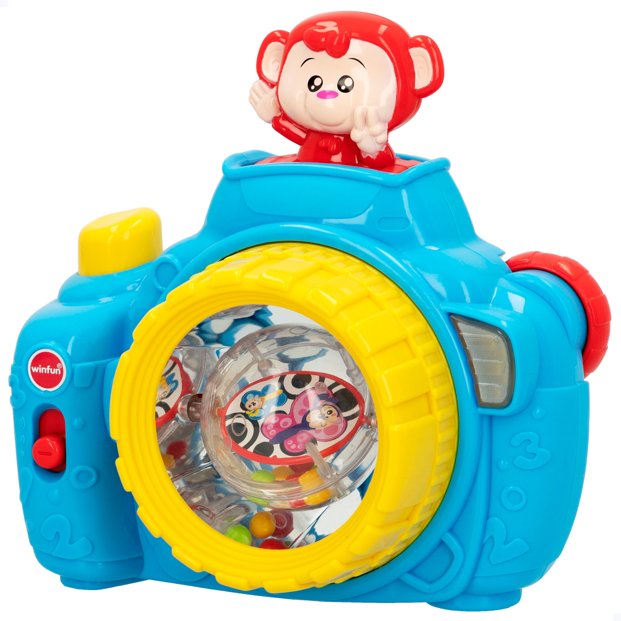 Winfun Cámara de juguete c/luz y sonido