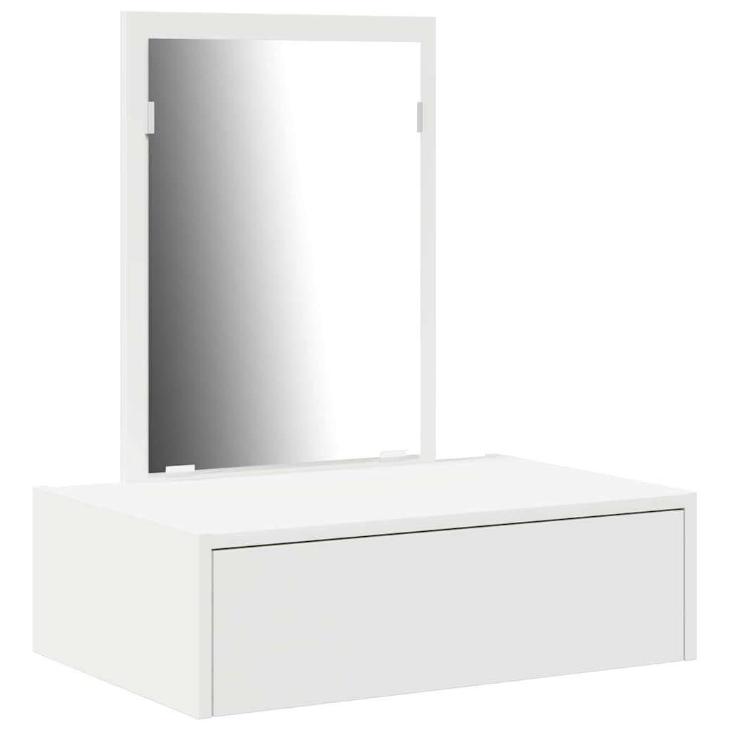 vidaXL Mesa Tocador con cajón 60 x 40 x 70 cm Madera de ingeniería