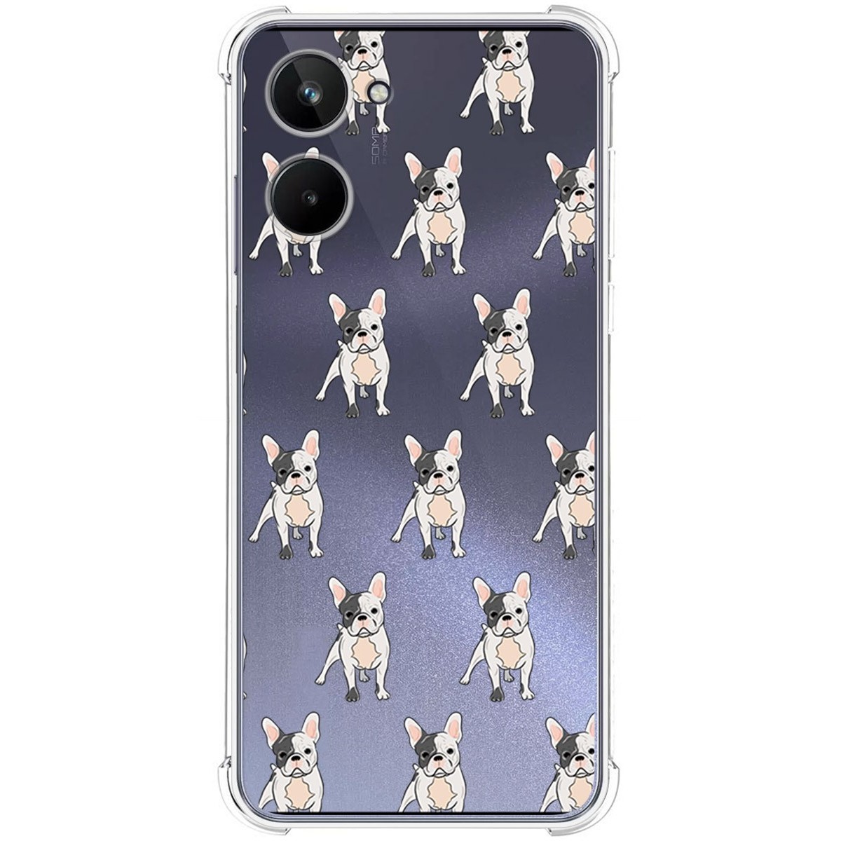Funda Silicona Antigolpes para Realme 10 4G diseño Perros 12 Dibujos