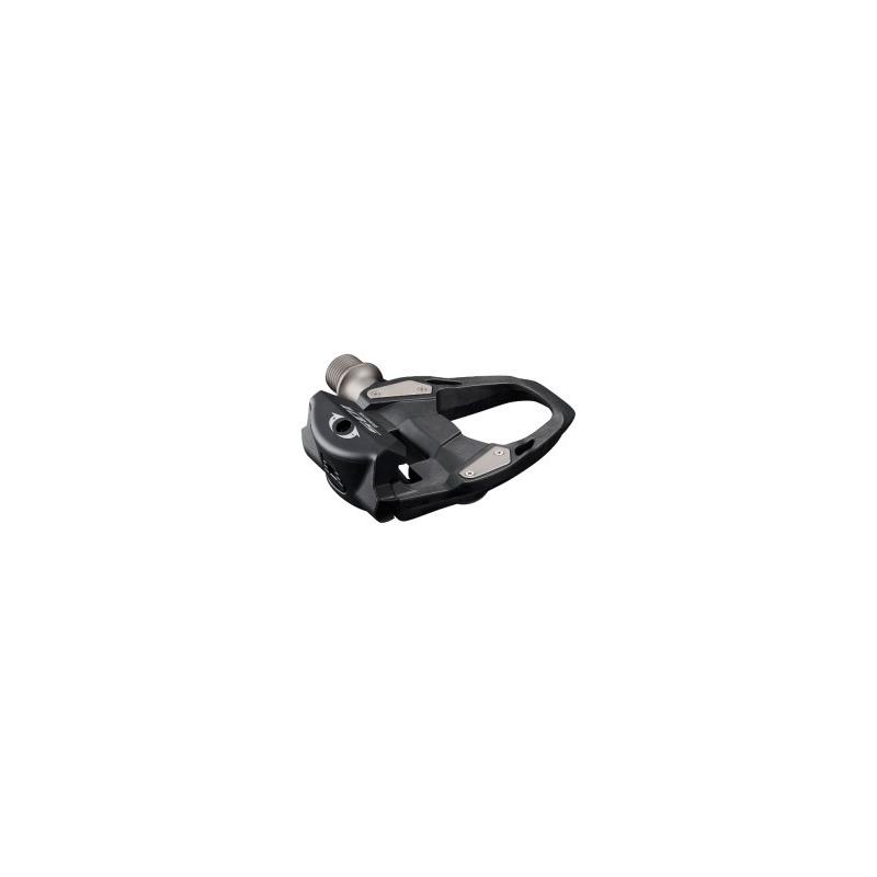 Shimano - Pedales R7000 SPD-SL con calas SM-SH11 para ciclismo de carretera, cuerpo de composite de carbono ligero y plataforma extraancha para máxima transferencia de potencia