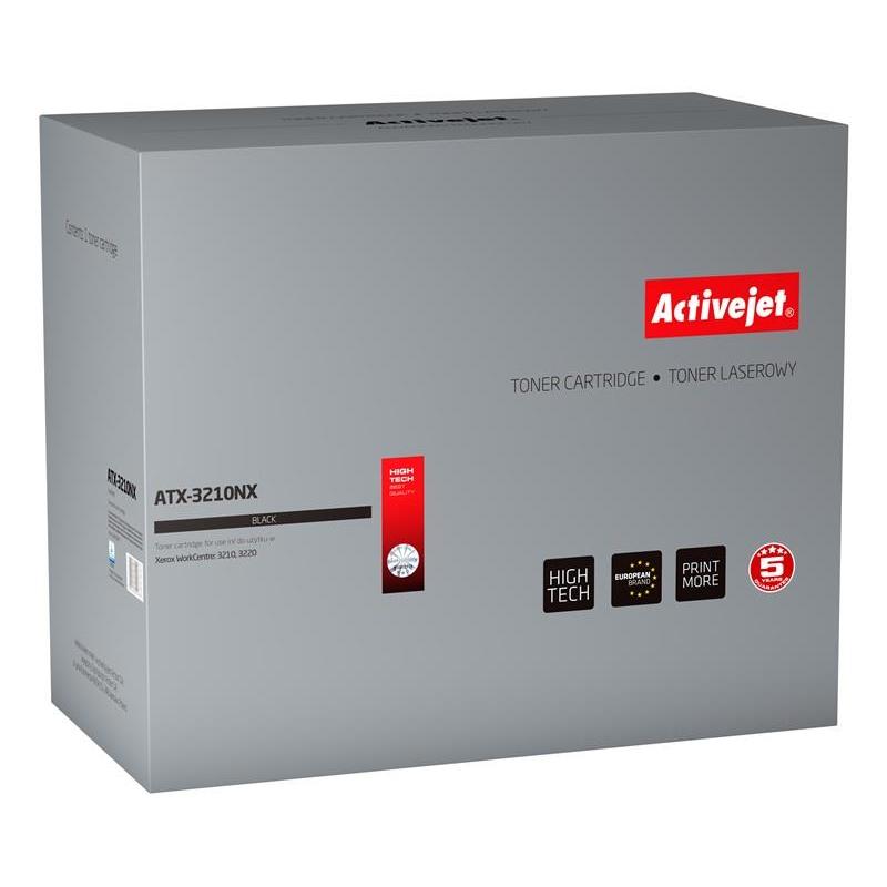 Activejet Tóner Cartucho Láser Negro Compatible Xerox ATX-3210NX