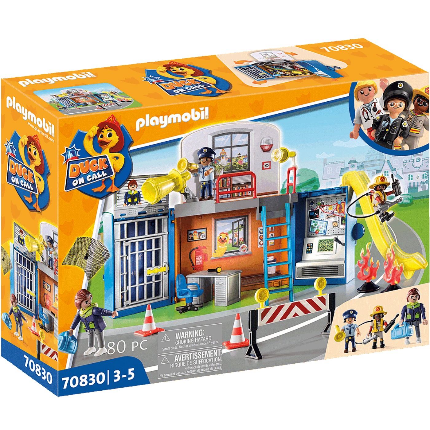 PLAYMOBIL DUCK ON CALL - CENTRO DE OPERACIONES MÓVIL, 70830, TIENDA CON LICENCIA OFICIAL
