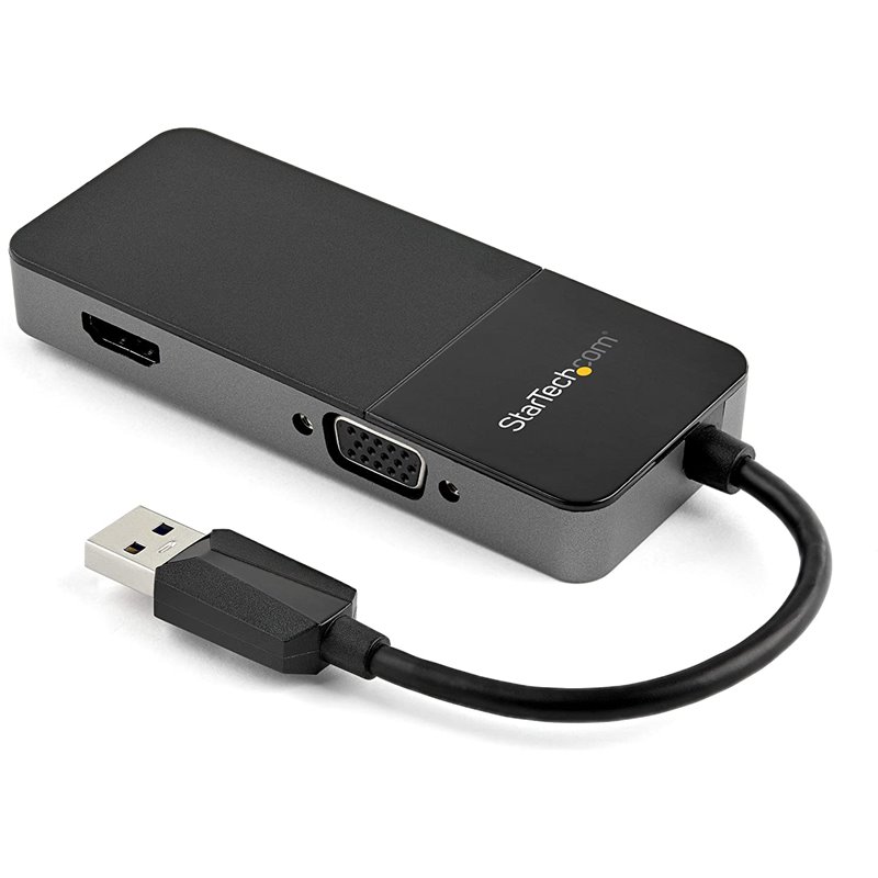 ADAPTADOR Startech VIDEO EXTERNO USB 3.0 / HDMI + VGA