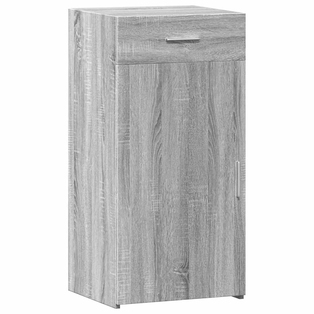 vidaXL Aparador madera de ingeniería gris Sonoma 45x42,5x93 cm