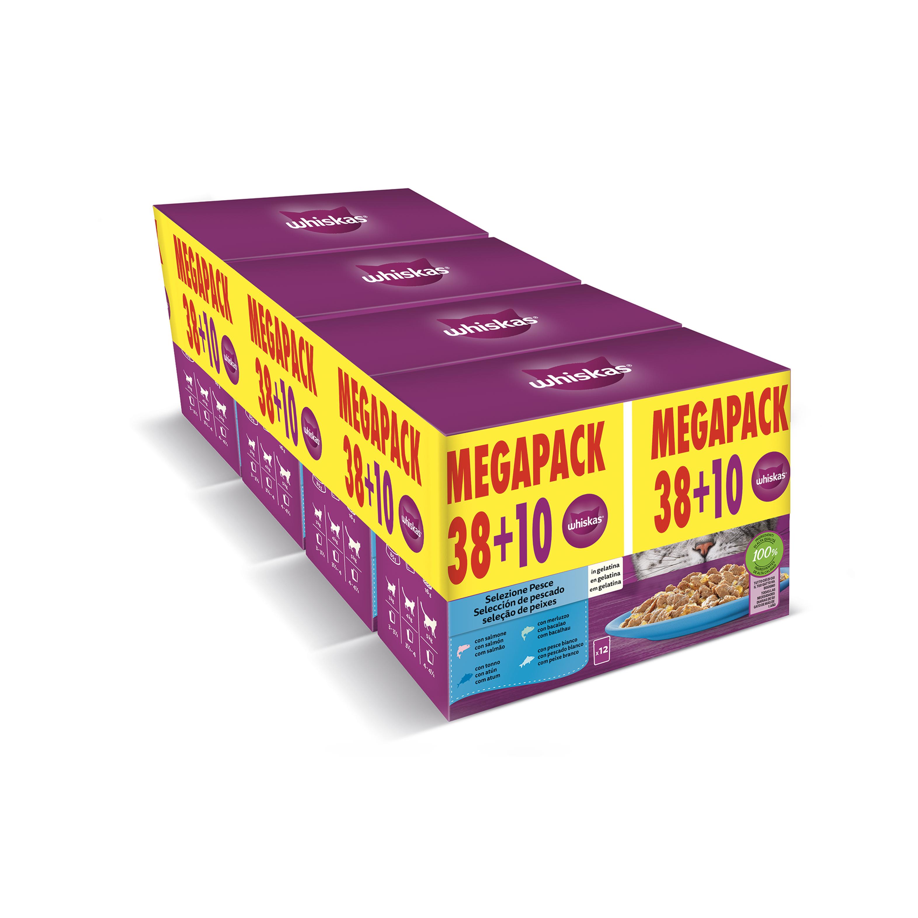 WHISKAS MEGAPACK CORE PESCADO