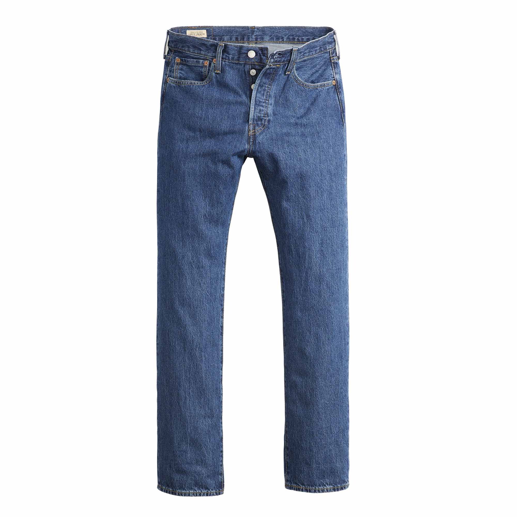 Levi's Vaqueros para hombre - «501 Original», denim de algodón, largo 32, corte recto 501 Original
