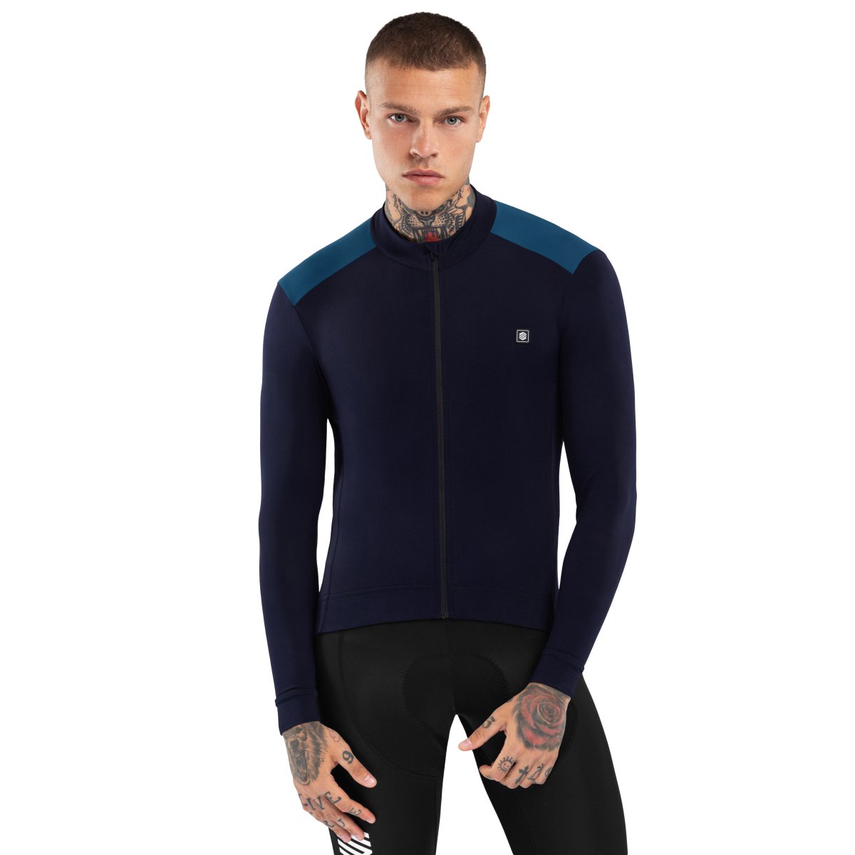 Siroko - Maillot M4 SRX Manga Larga Ciclismo para Hombre_
