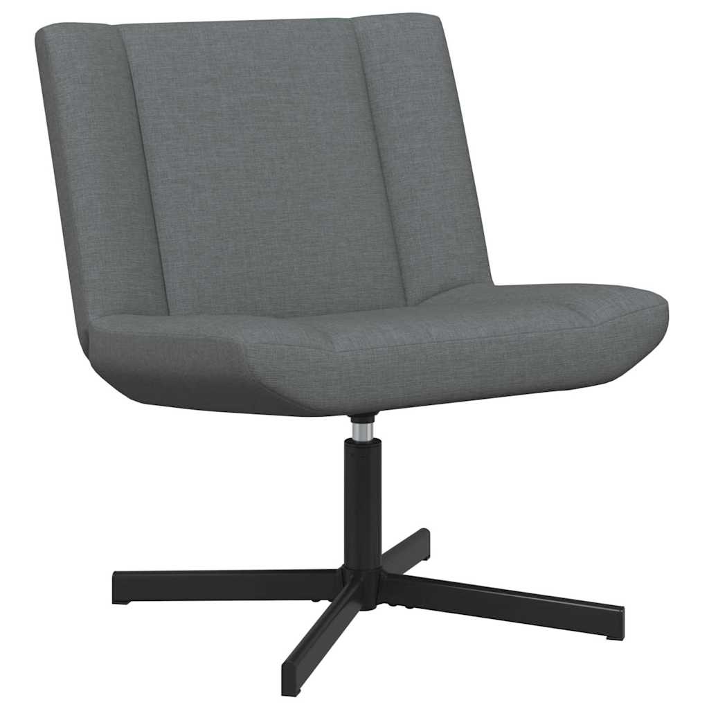 vidaXL Silla giratoria 63 x 75 x 76 cm tela Multicolor