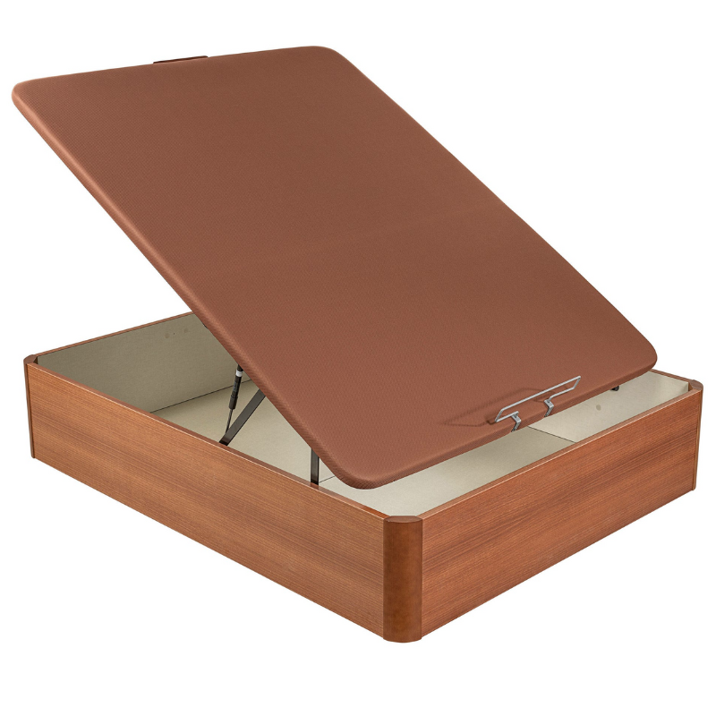 Canapé Abatible De Alta Capacidad Pikolin Naturbox 2.0 Plus De Madera Con Gran Espacio De Almacenamiento Extra Tapa Transpirable Varios Colores | Entrega, Instalación en Domicilio y Retirada de Usado Incluida |  TUCAMA