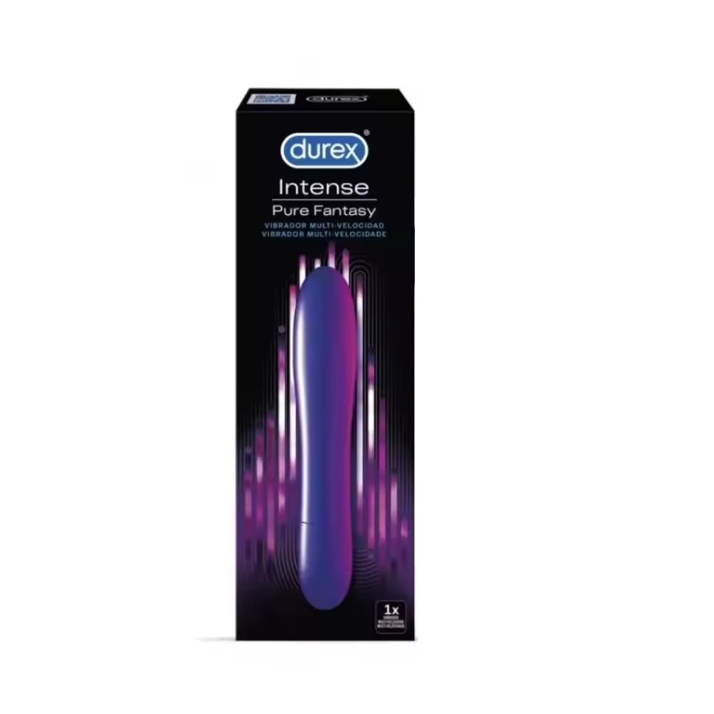 Durex Vibrador Intense Orgasmic Pure Fantasy, Dildo Consolador Clítoris Mujer