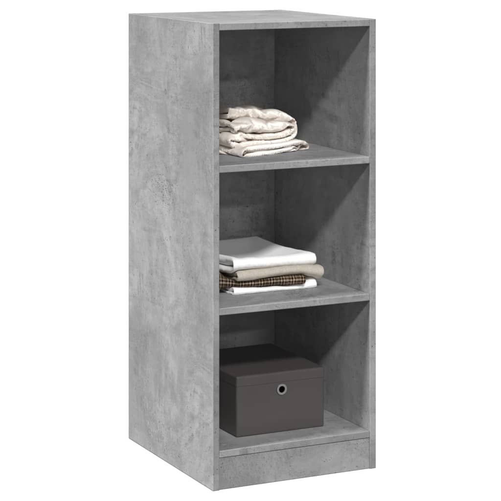 vidaXL Armario de madera de ingeniería 48x41x102 cm Color Blanco,  Gris hormigón,  Gris sonoma y mas