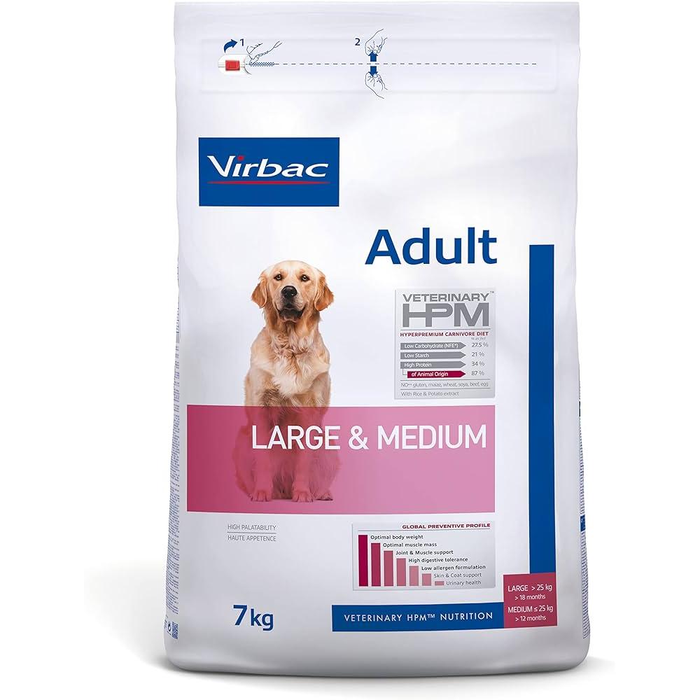 VIRBAC HPM CANINE ADULT LARGE MEDIUM 7KG