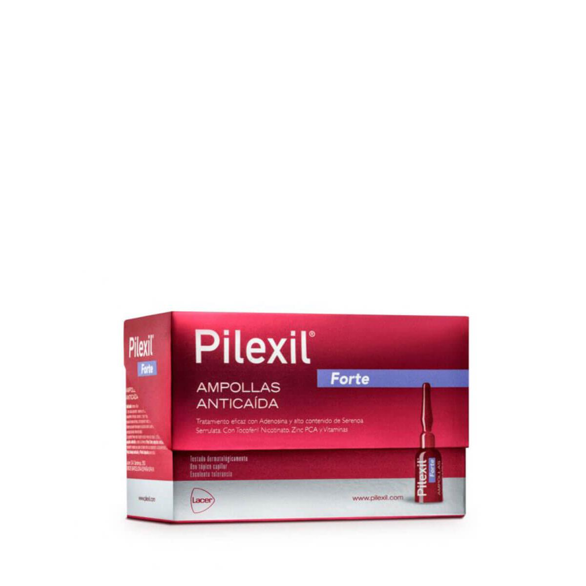 Pilexil - Pilexil forte 15 ampollas