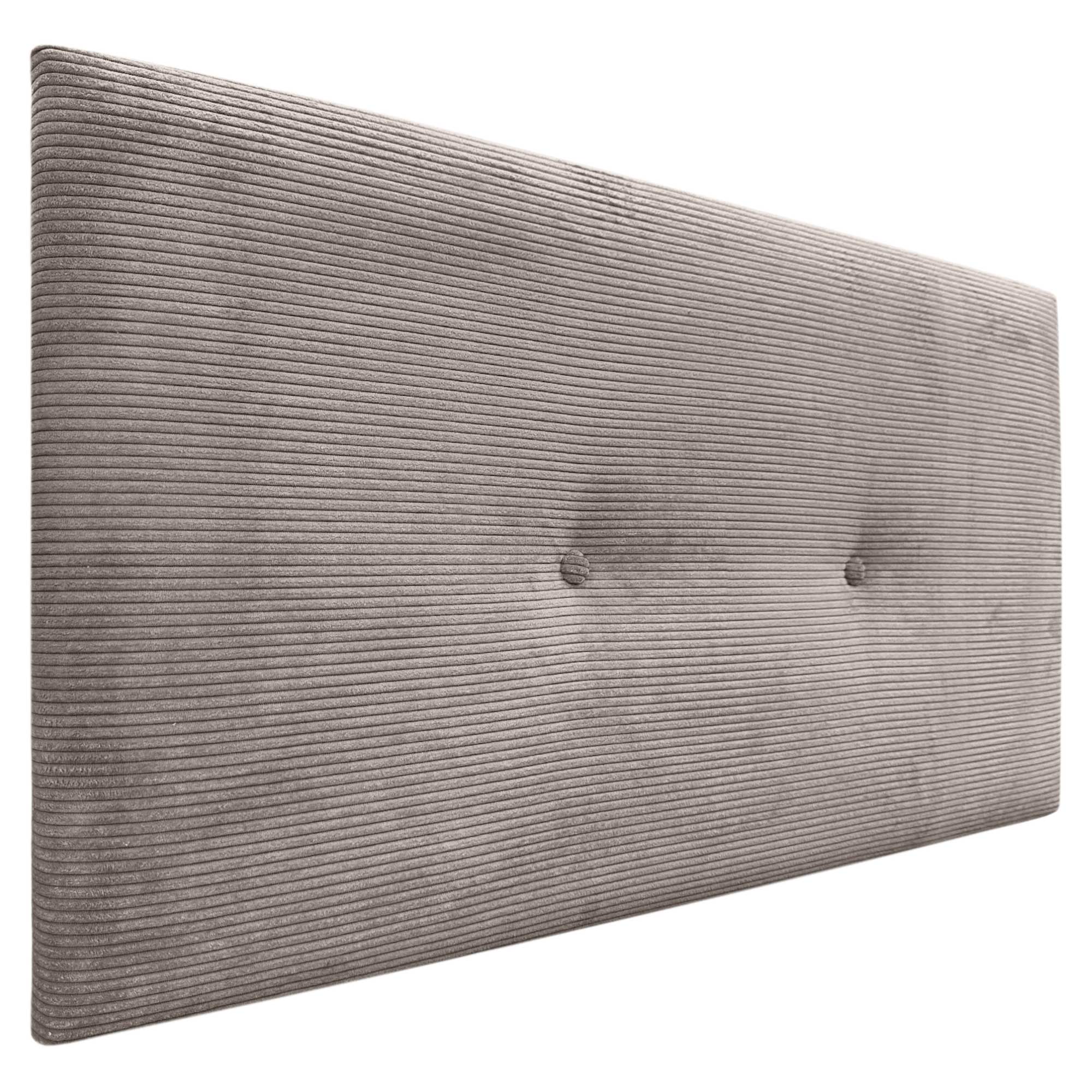 DHOME Cabecero de Pana Liso con Botones Alta Gama Moderno 4cm Grosor