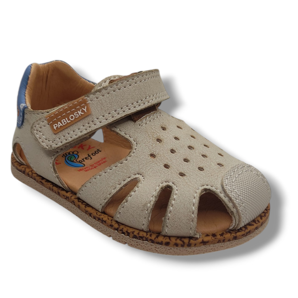 Pablosky Sandalia Cerrada Niño 074206 CRACK-TECH BONE calzado niños Respetuoso Pablosky Summer ROYALE CORDONETS