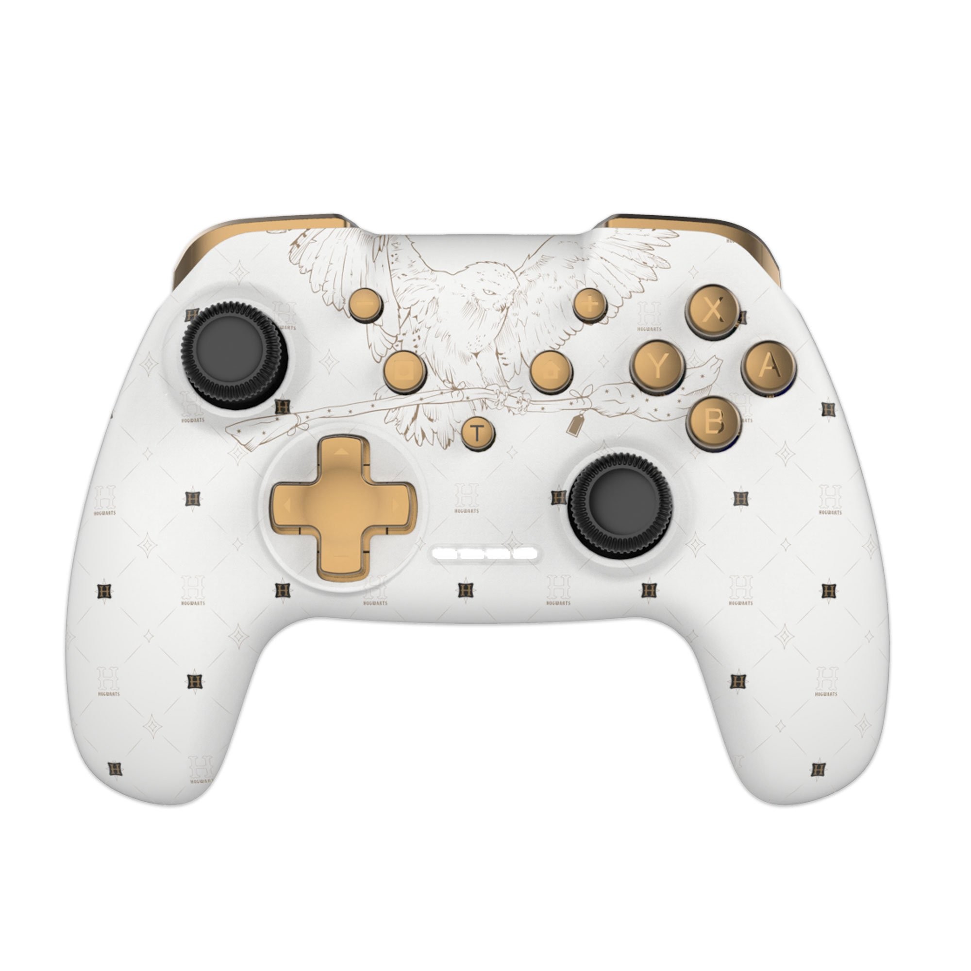 Trade Invaders Inalambrico Controller Controlador Mando Harry Potter Hedwig Blanco (Nintendo Switch)