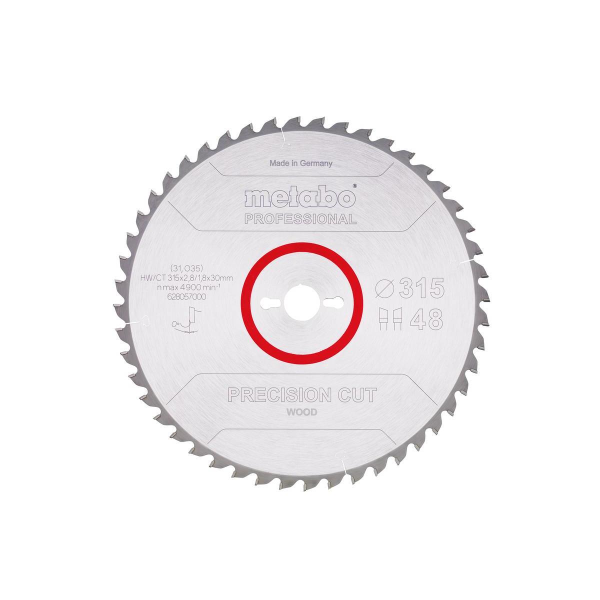 Metabo 628057000   Circular saw blade 31.5 cm 1 pc(s)