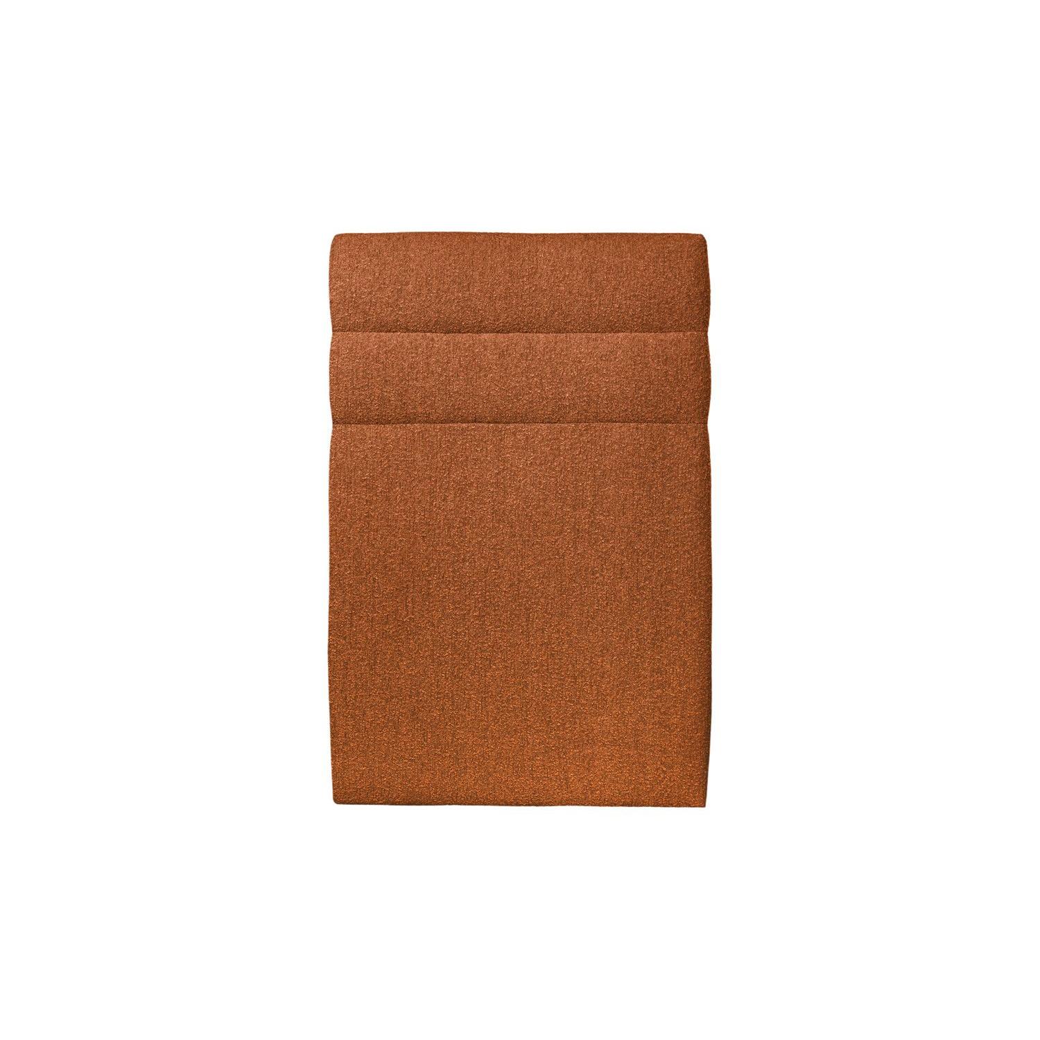 Cabecero 90 cm Lines - Tejido Bouclette Terracota