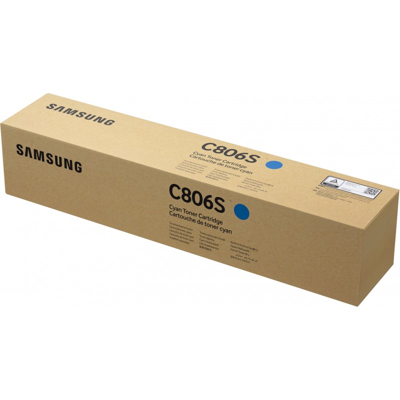 HP - Samsung Cartucho de Tóner Original HP CLT-C806S cian SS553A