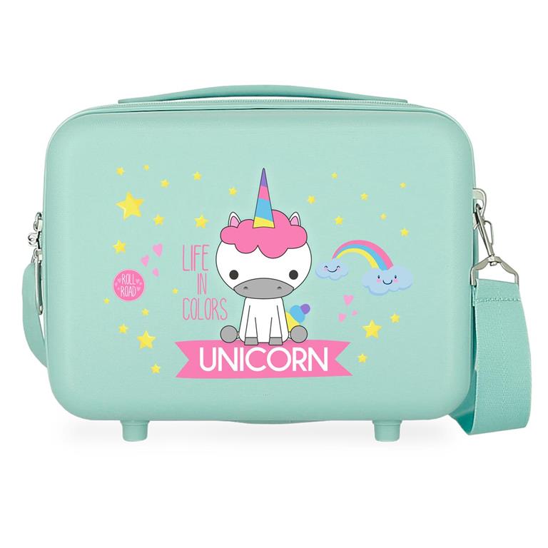 Neceser Abs Roll road Little me Unicorn 21x29x15cm
