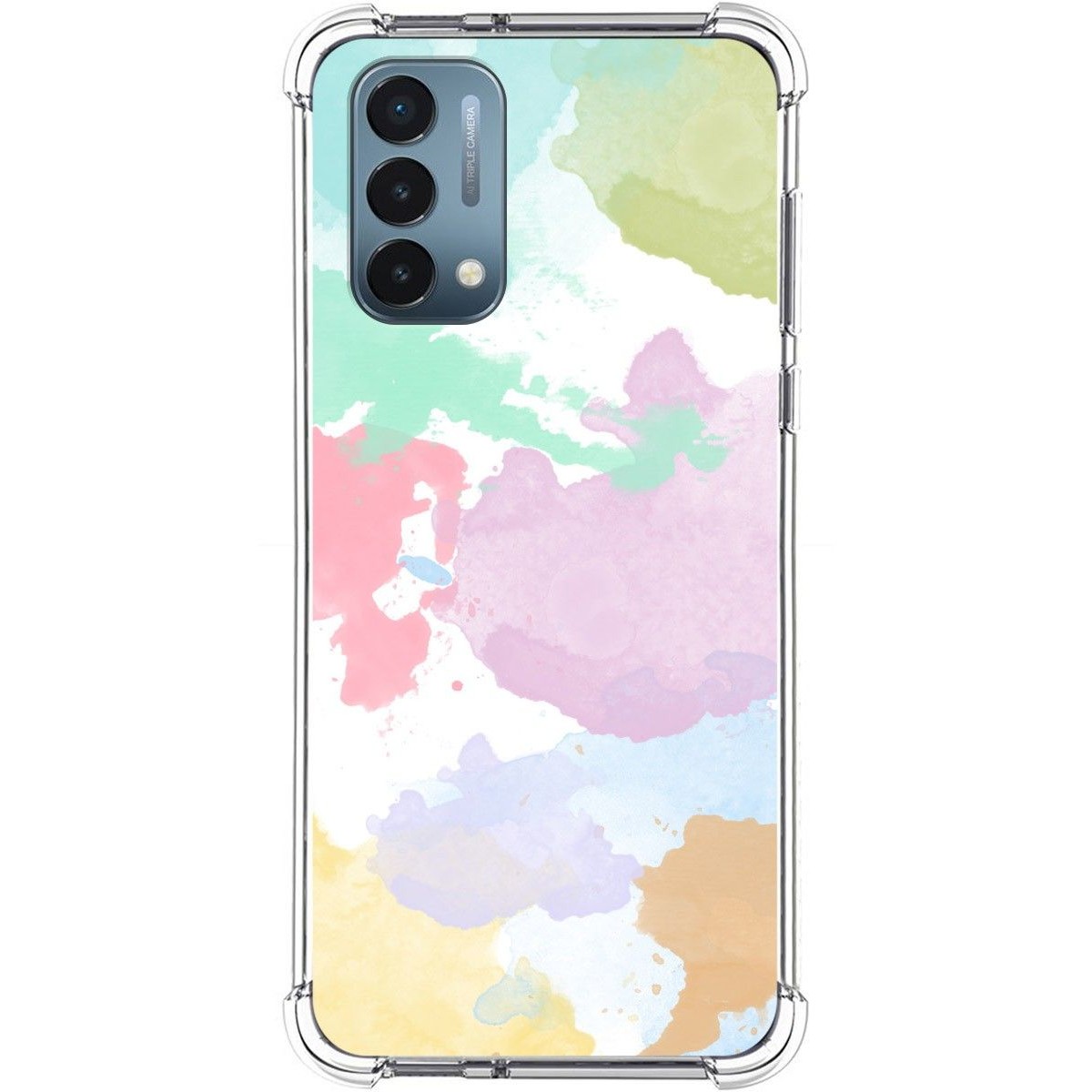 Funda Silicona Antigolpes para OnePlus Nord N200 5G diseño Acuarela 11 Dibujos