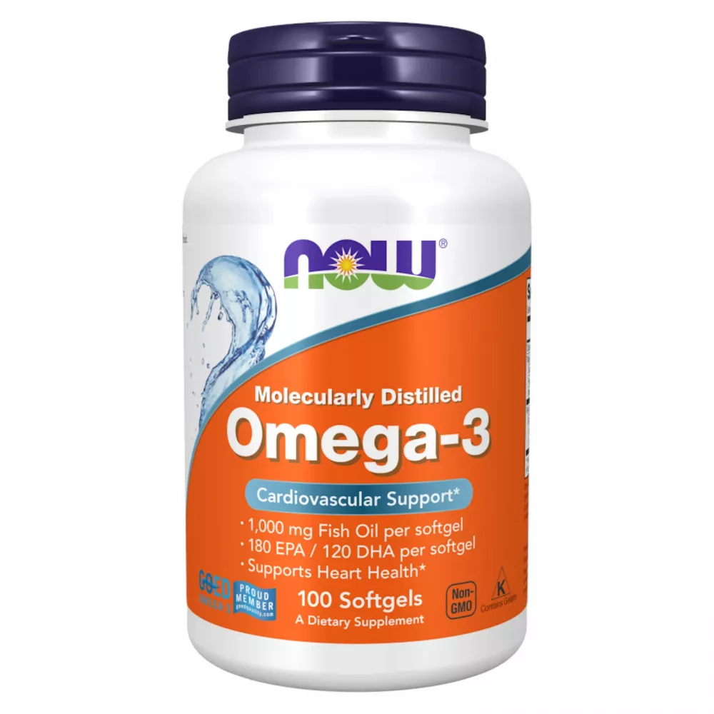 Now Foods - Omega-3 md 1000mg - 100 perlas