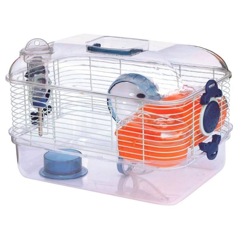 SUINGA Jaula para Roedores para Hámsters, Ratones, Plástico, Accesorios Incluidos, 36x24x35 cm - Jaula para Roedores Hamster