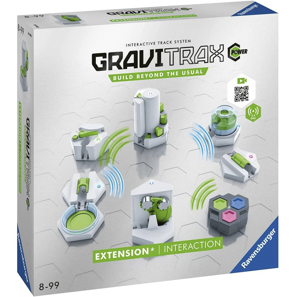 RAVENSBURGER GRAVITRAX POWER EXTENSIÓN INTERACCIÓN, 26188, TIENDA CON LICENCIA OFICIAL