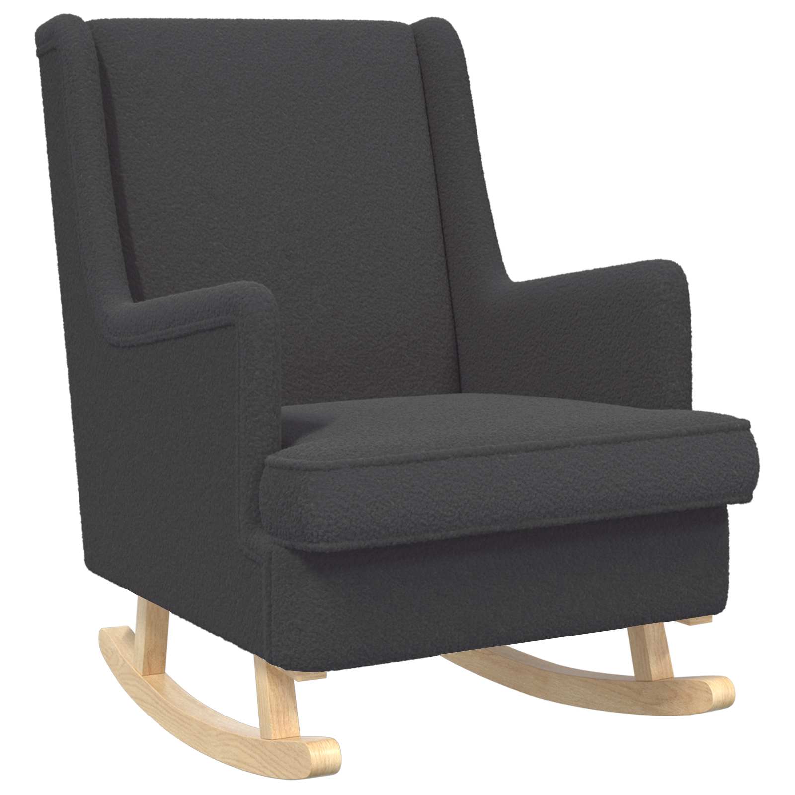 vidaXL Mecedora  62 x 80 x 85 cm Tela de Oveja