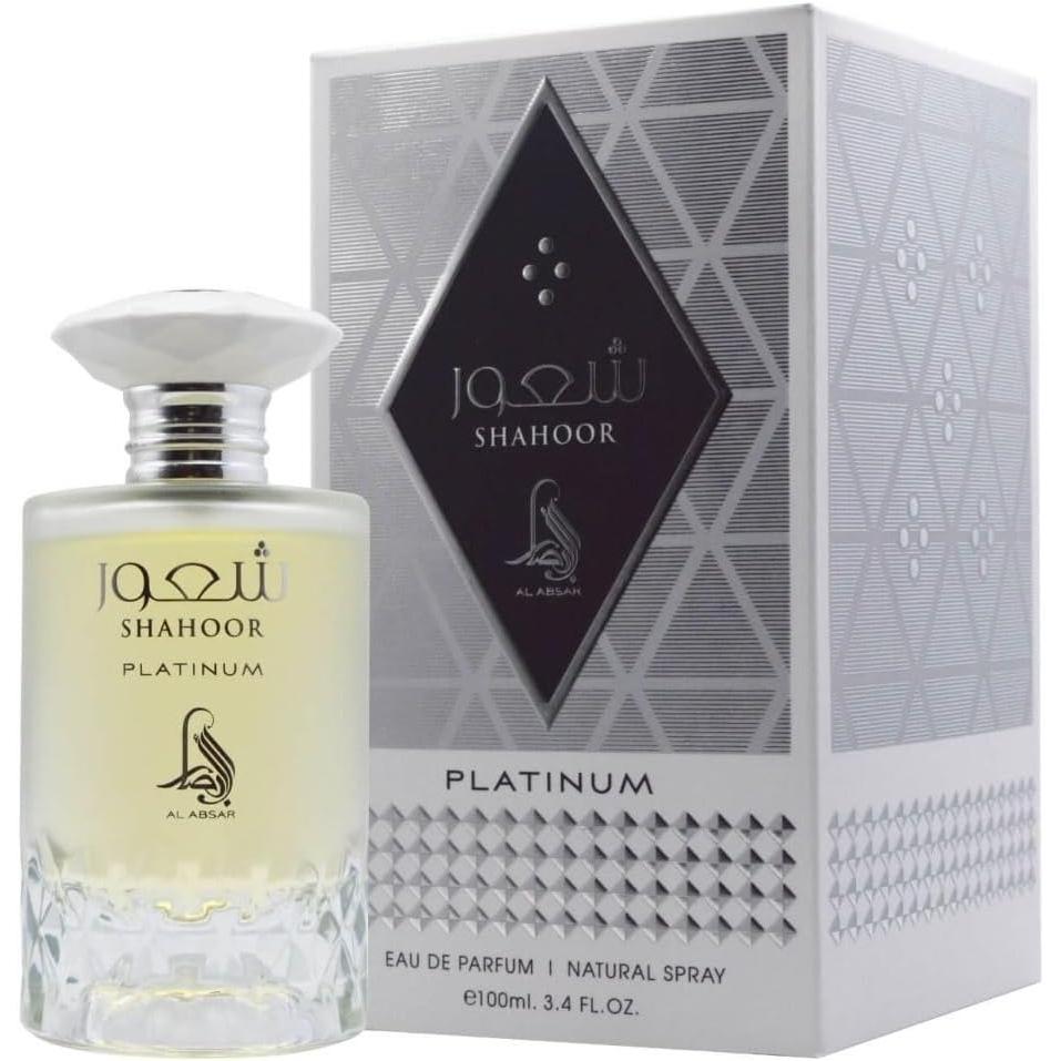 Al Absar Shahoor Platinum Eau De Parfum Unisex 100 Ml ***NOVEDAD***