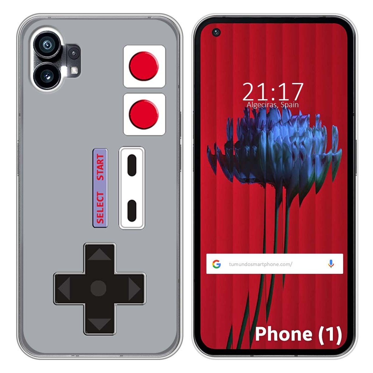 Funda Silicona para Nothing Phone 1 diseño Consola Dibujos