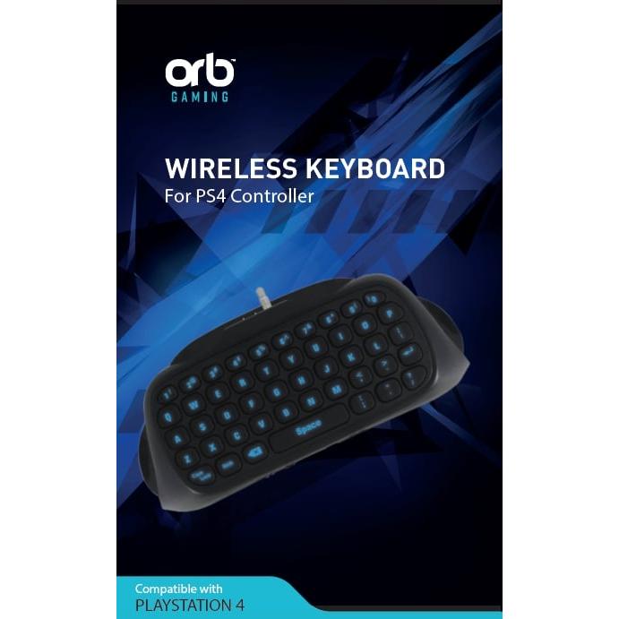 Playstation 4 Mando Controller Keyboard Azul Negrolit
