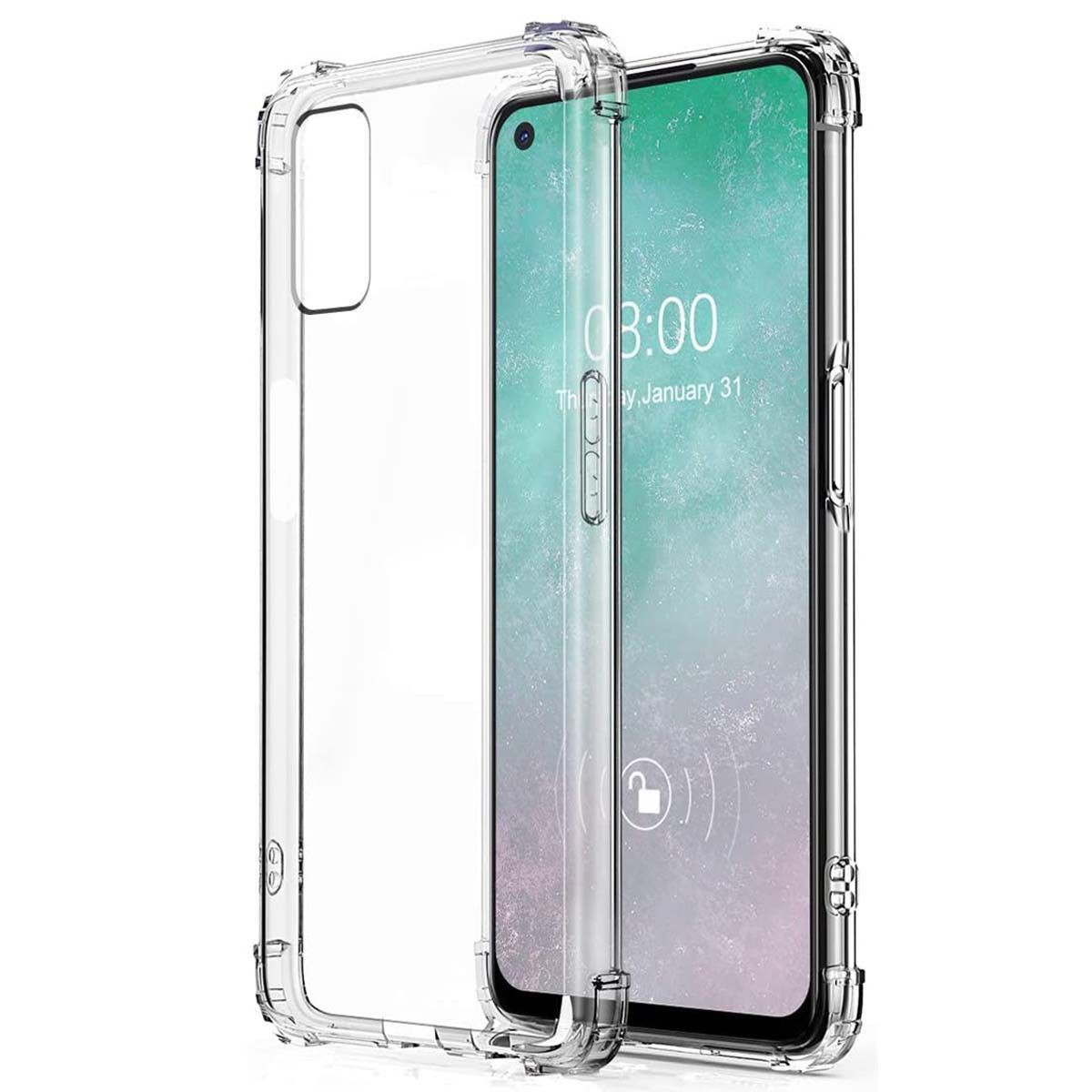 Tumundosmartphone Funda Gel Tpu Anti-Shock Transparente para Oppo A52 / A72